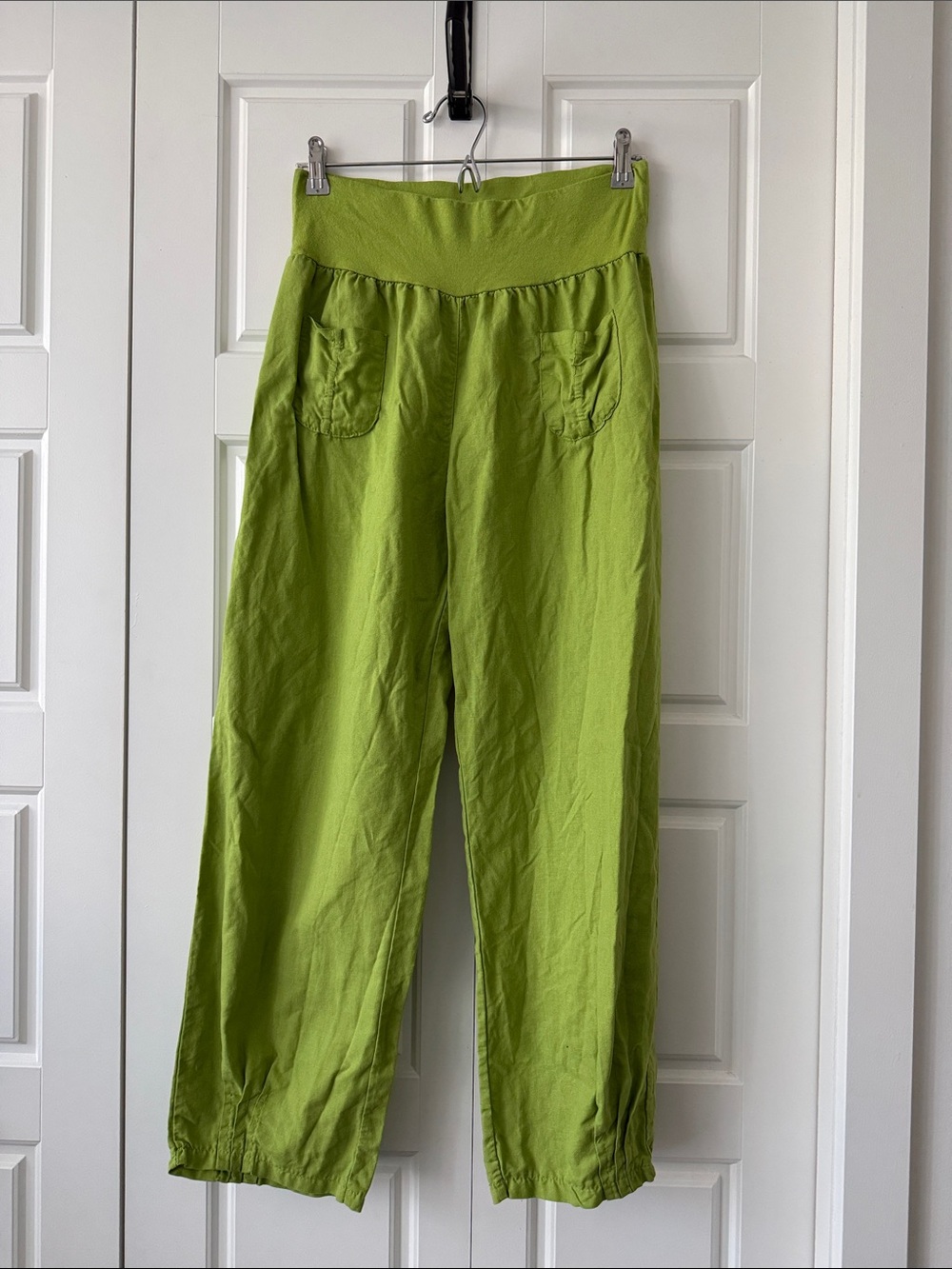 Froccella Linen/Cotton Capri Pants - Size M
